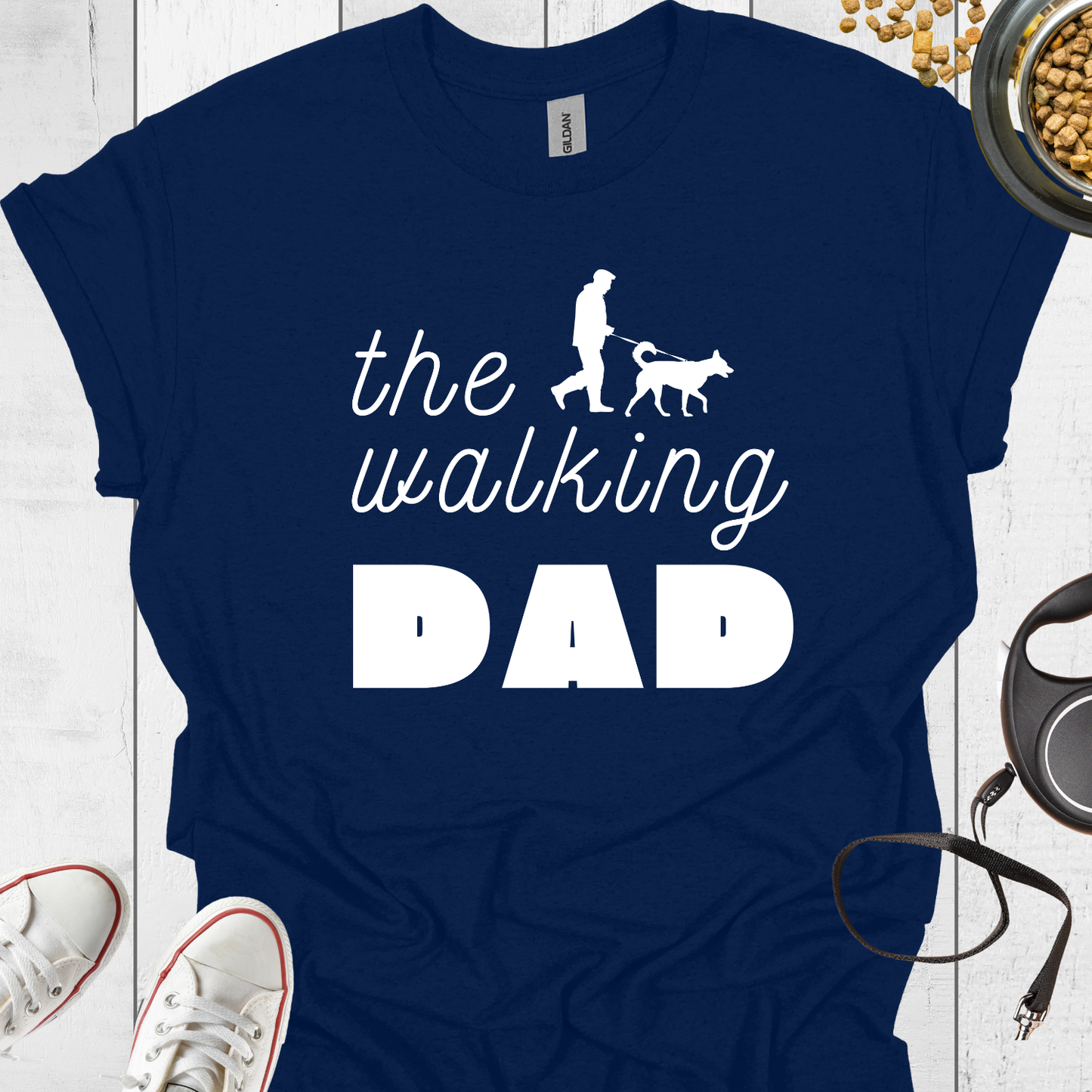 The Walking Dad T-Shirt - Hundeliebe Mode