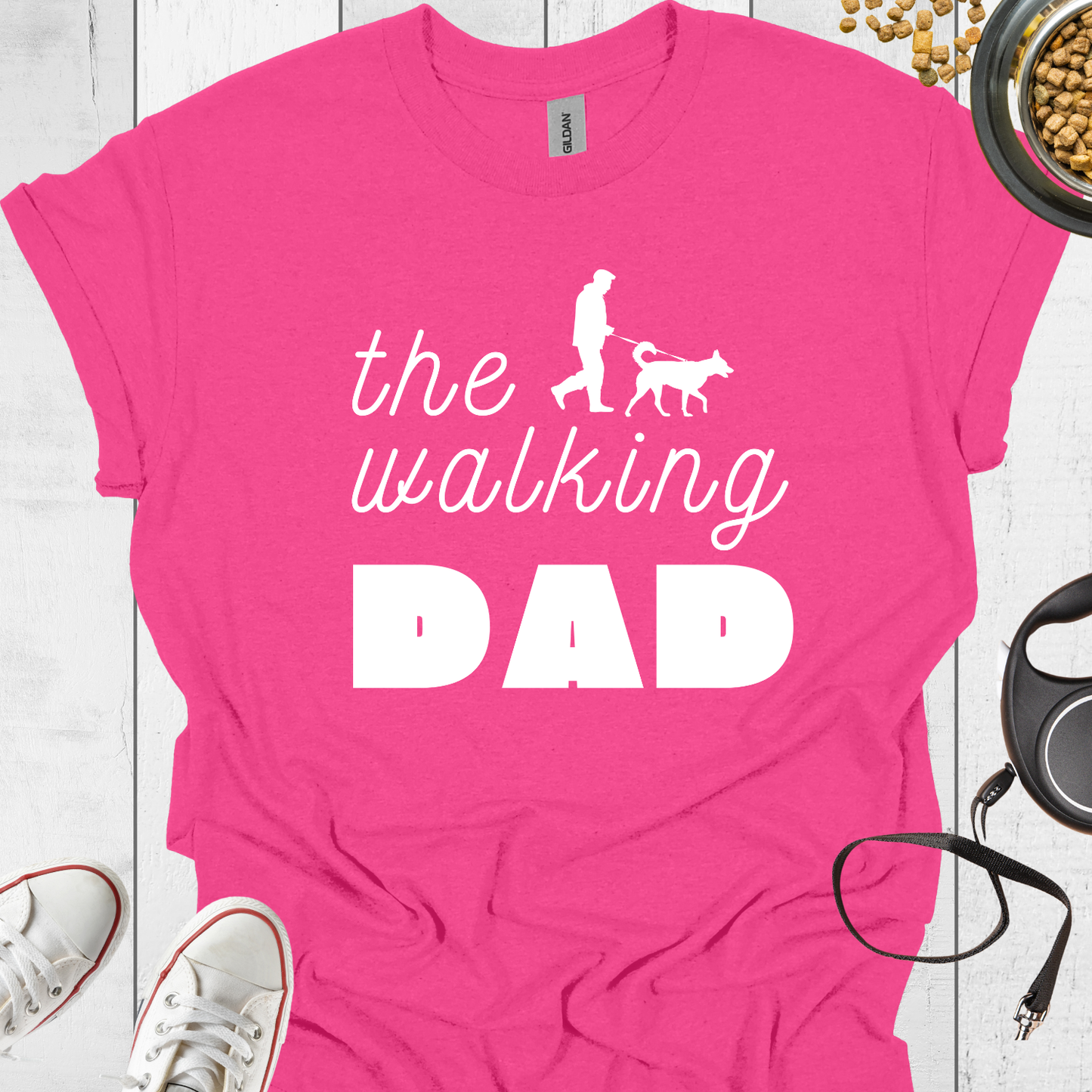 The Walking Dad T-Shirt - Hundeliebe Mode