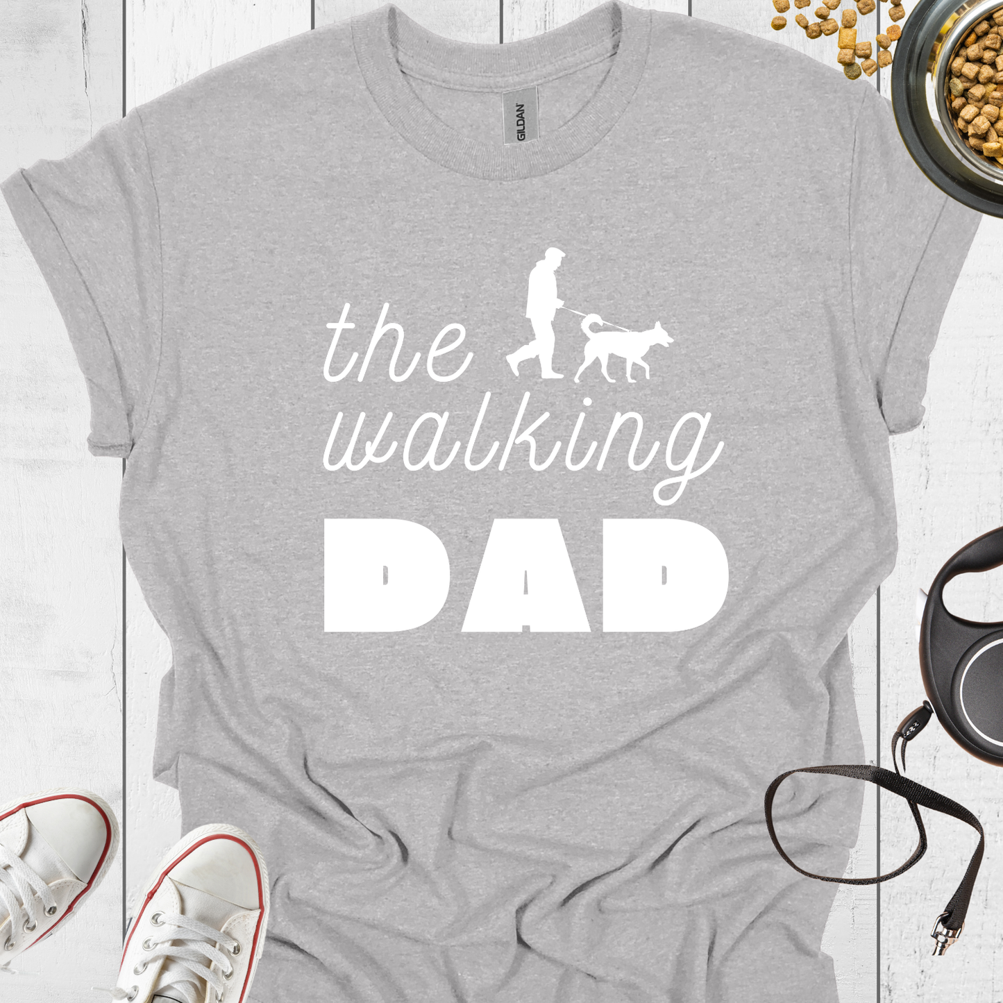The Walking Dad T-Shirt - Hundeliebe Mode