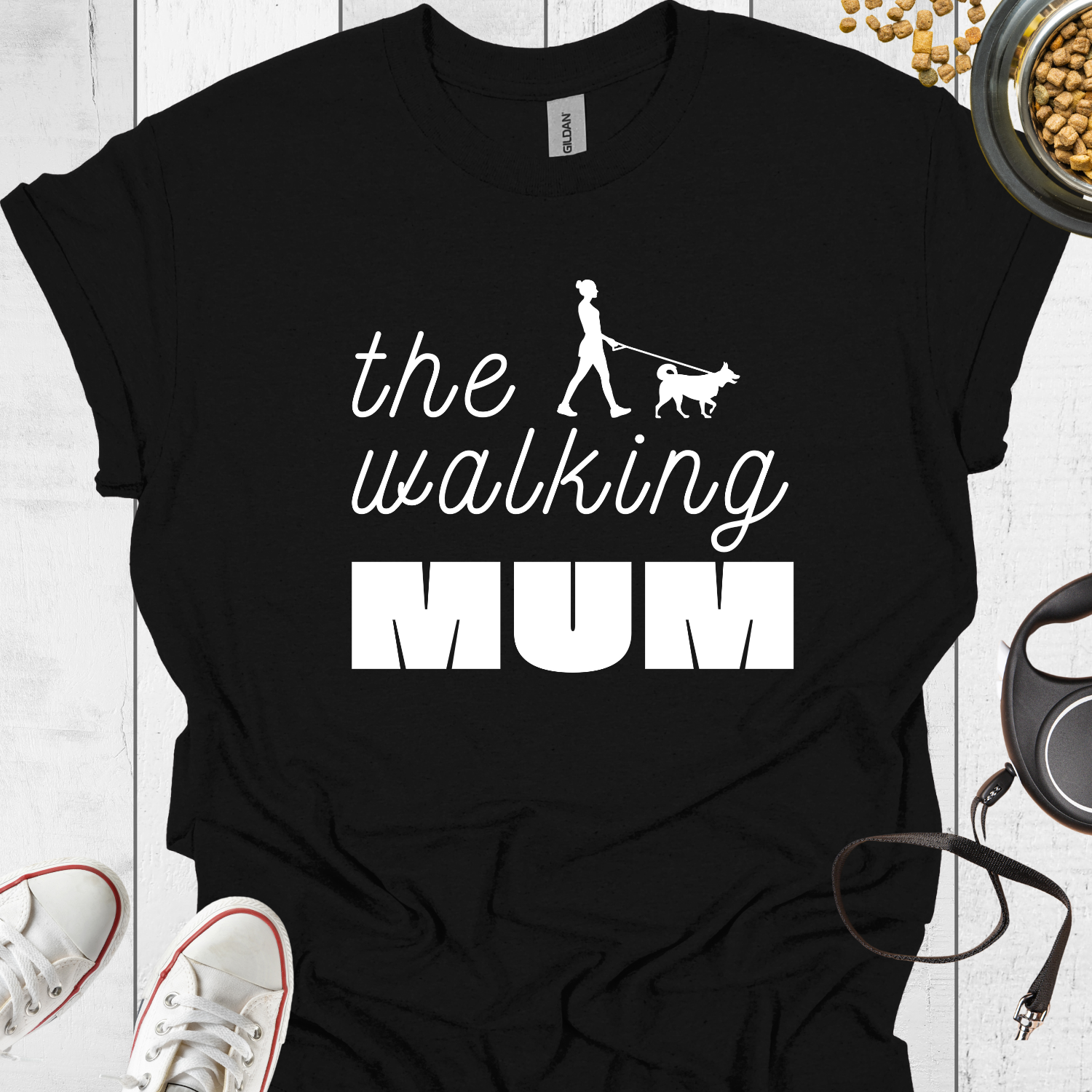 The Walking Mum T-Shirt - Hundeliebe Mode