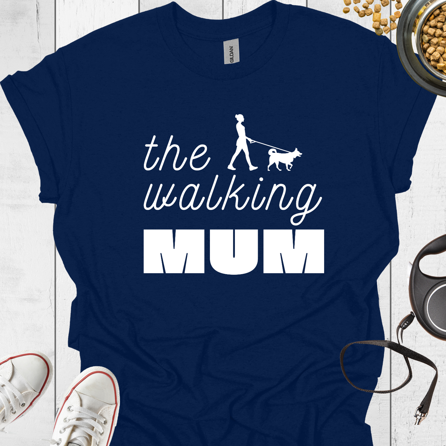 The Walking Mum T-Shirt - Hundeliebe Mode