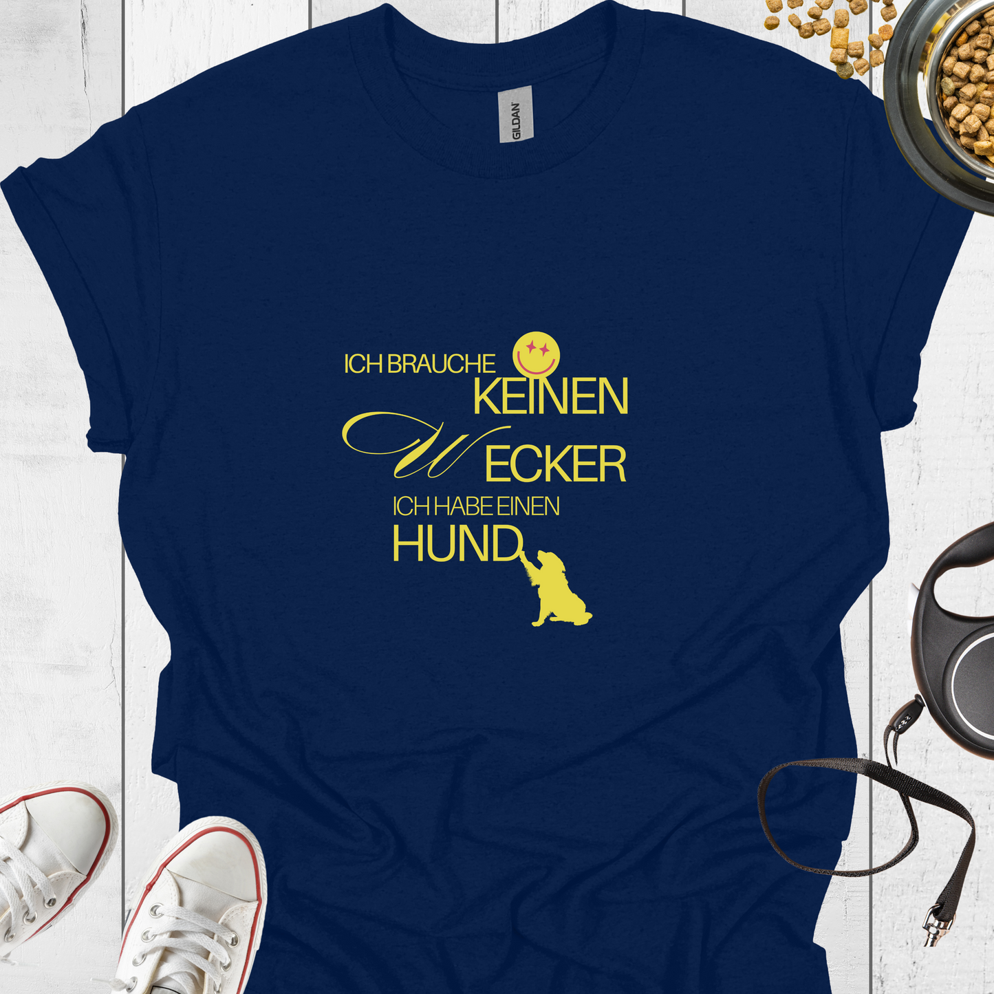 Ich brauche keinen Wecker, ich habe einen Hund - Hundeliebe Mode