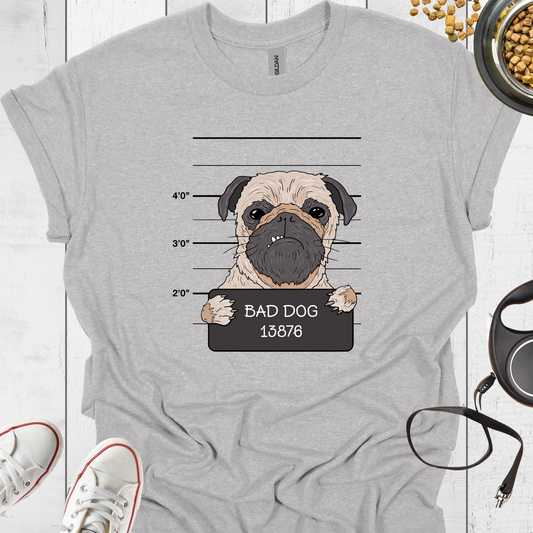 Bad Dog T-Shirt - Hundeliebe Mode