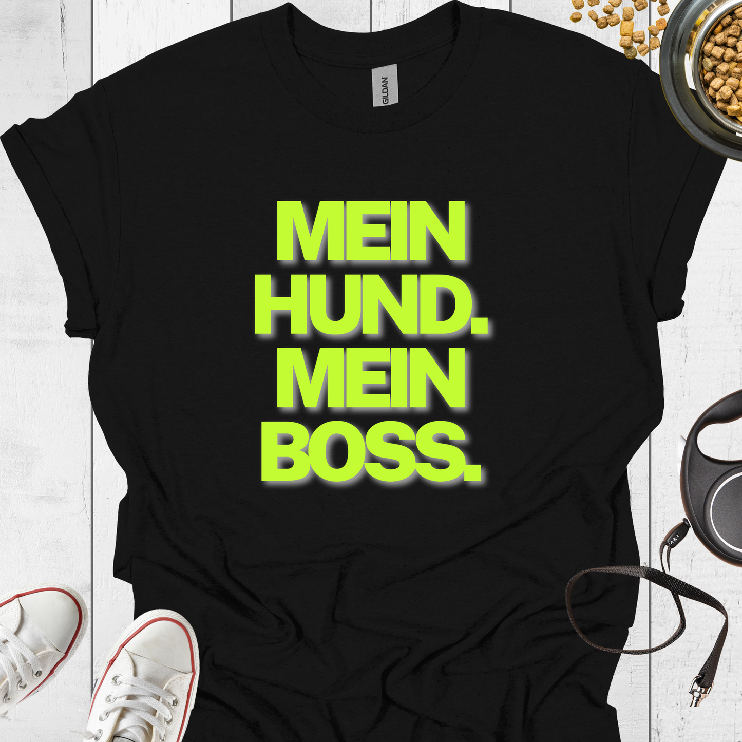 Mein Hund Mein Boss T-Shirt - Hundeliebe Mode