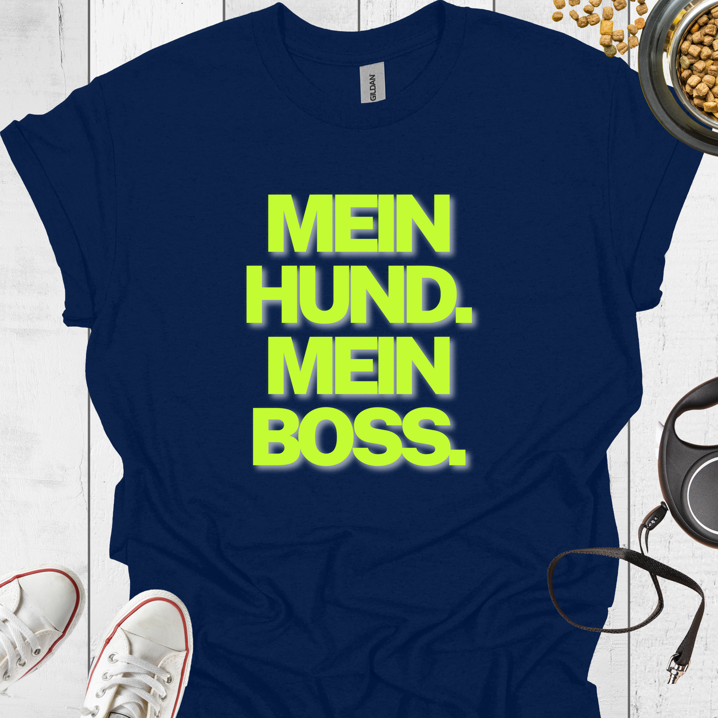 Mein Hund Mein Boss T-Shirt - Hundeliebe Mode