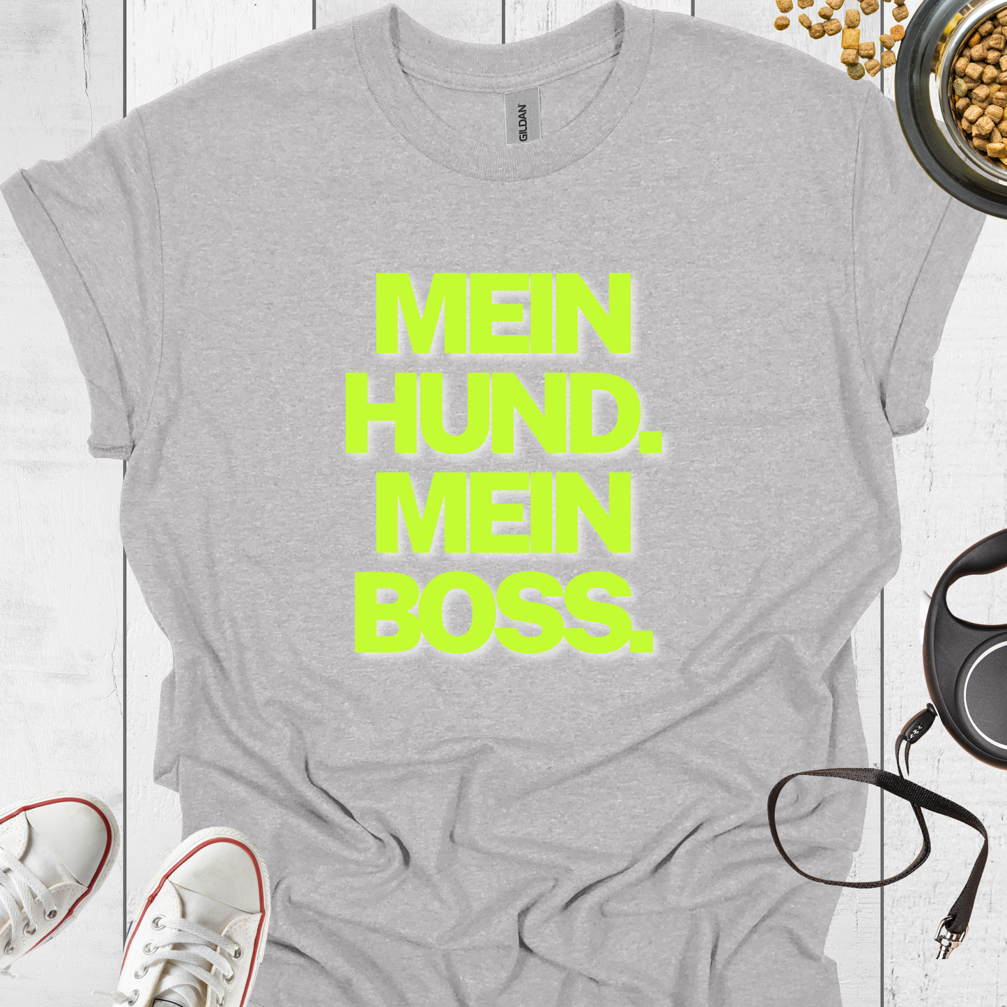 Mein Hund Mein Boss T-Shirt - Hundeliebe Mode