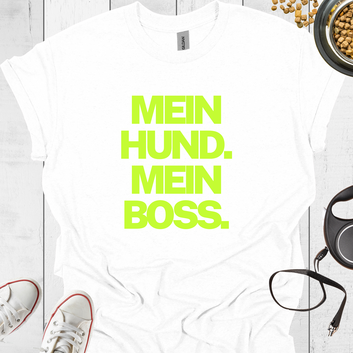 Mein Hund Mein Boss T-Shirt - Hundeliebe Mode
