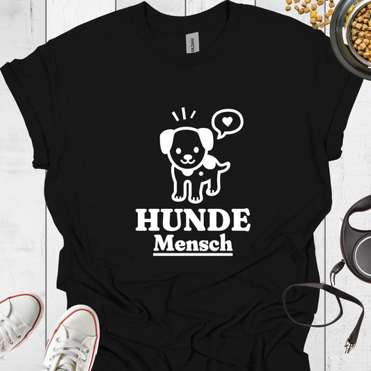 Hunde Mensch T-Shirt - Hundeliebe Mode